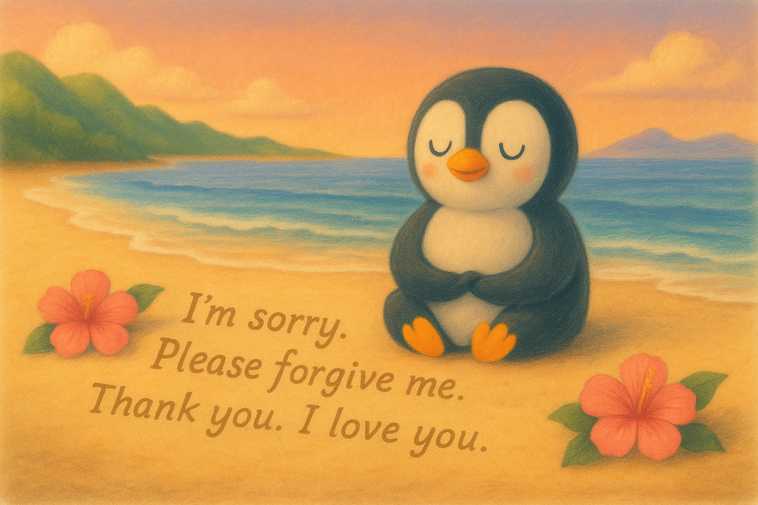 “I’m Sorry. Please Forgive Me. Thank You. I Love You.”
