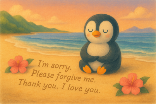 “I’m Sorry. Please Forgive Me. Thank You. I Love You.”