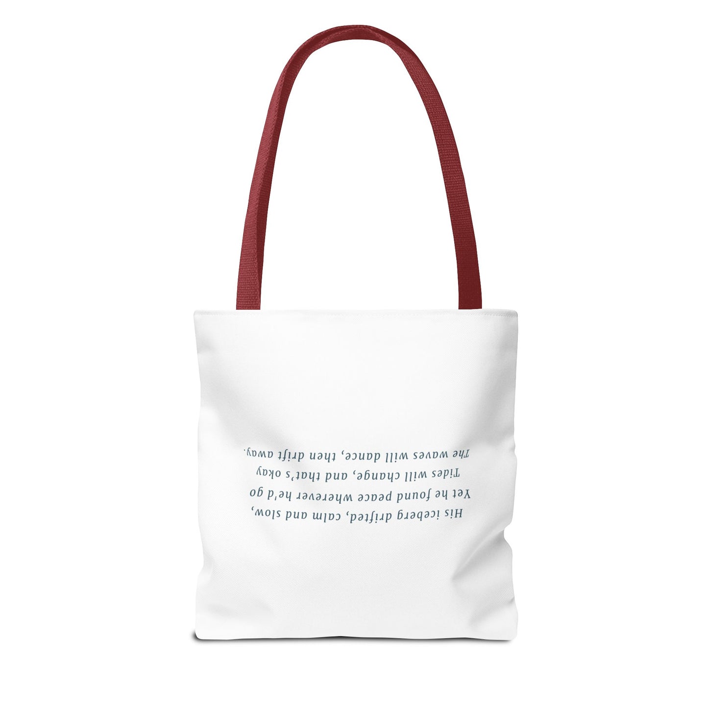 Pensive Penguin Tote Bag, Cute Animal Bag, Eco-Friendly Canvas Tote, Ideal for Summer Outings, Gifts for Penguin Lovers, Beach Bag