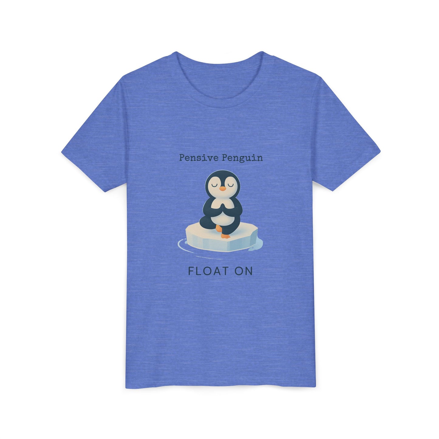 Pensive Penguin Youth Tee, Float On Tee