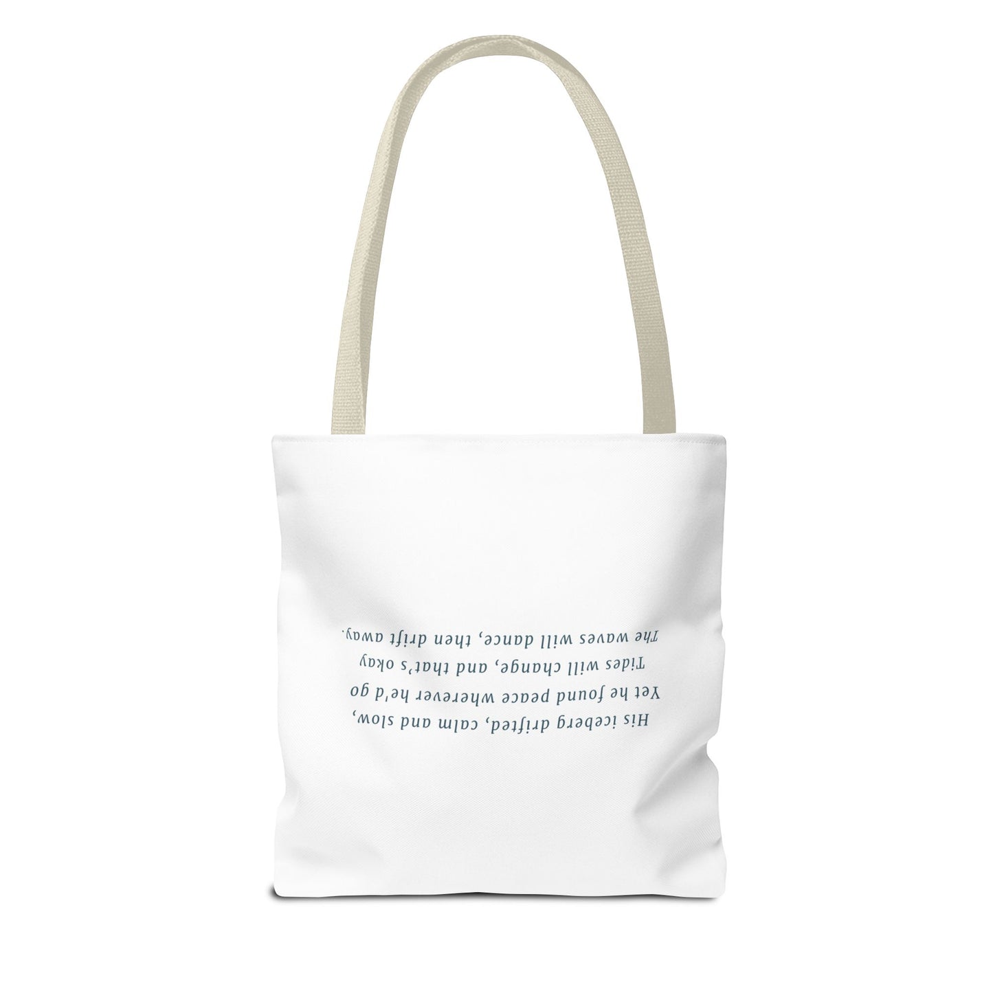 Pensive Penguin Tote Bag, Cute Animal Bag, Eco-Friendly Canvas Tote, Ideal for Summer Outings, Gifts for Penguin Lovers, Beach Bag