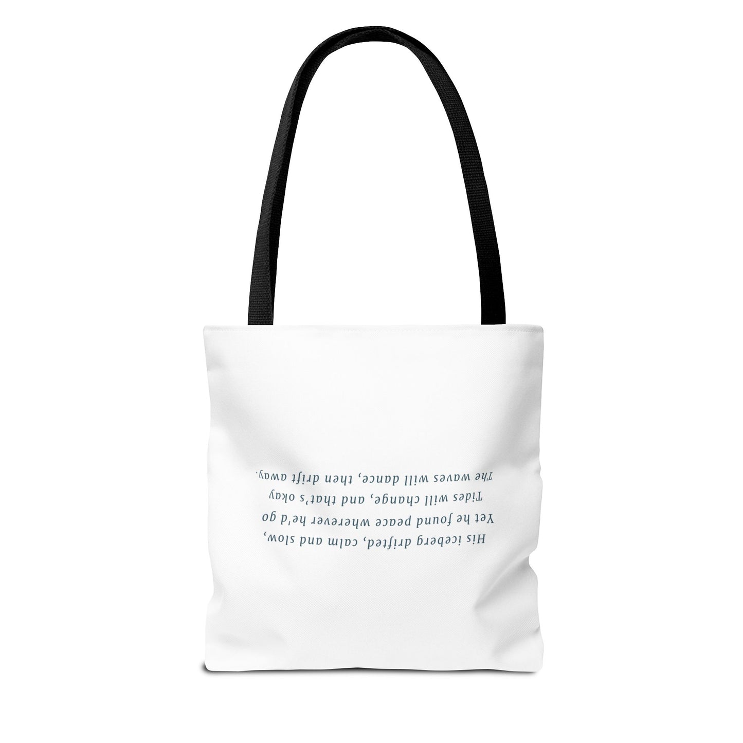 Pensive Penguin Tote Bag, Cute Animal Bag, Eco-Friendly Canvas Tote, Ideal for Summer Outings, Gifts for Penguin Lovers, Beach Bag