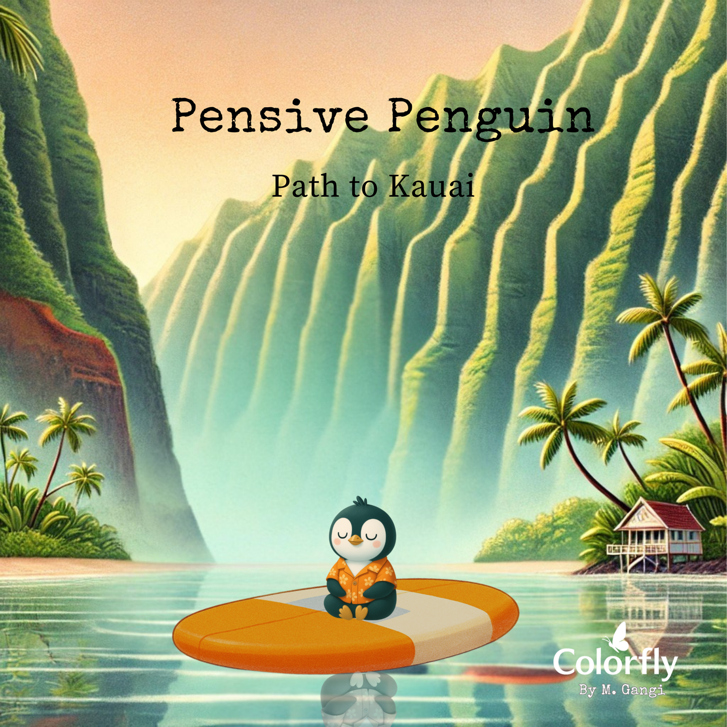 Pensive Penguin: Path to Kauai