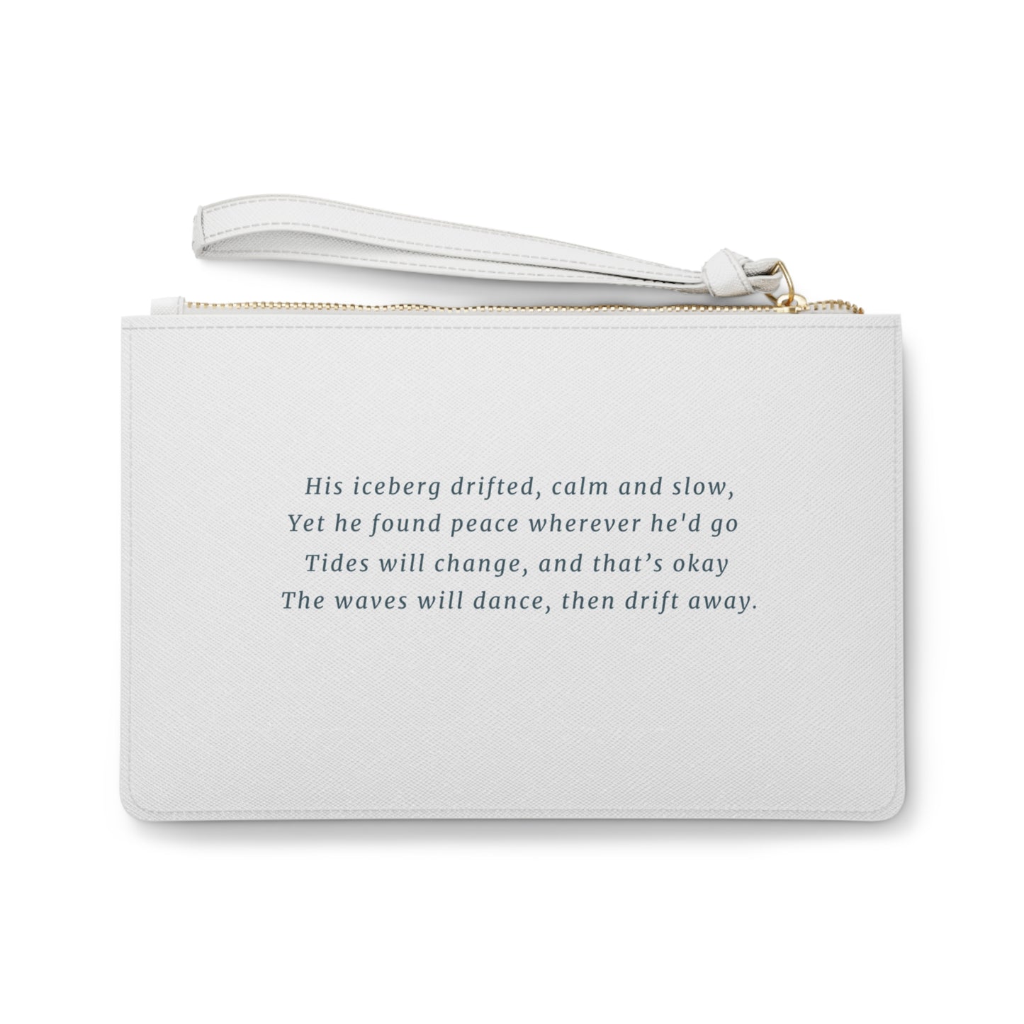 Pensive Penguin Clutch Bag: Fashion Statement, Eco-Friendly, Mindful Living