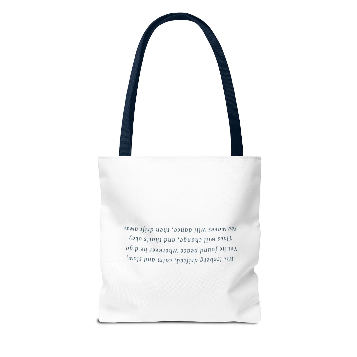 Pensive Penguin Tote Bag, Cute Animal Bag, Eco-Friendly Canvas Tote, Ideal for Summer Outings, Gifts for Penguin Lovers, Beach Bag