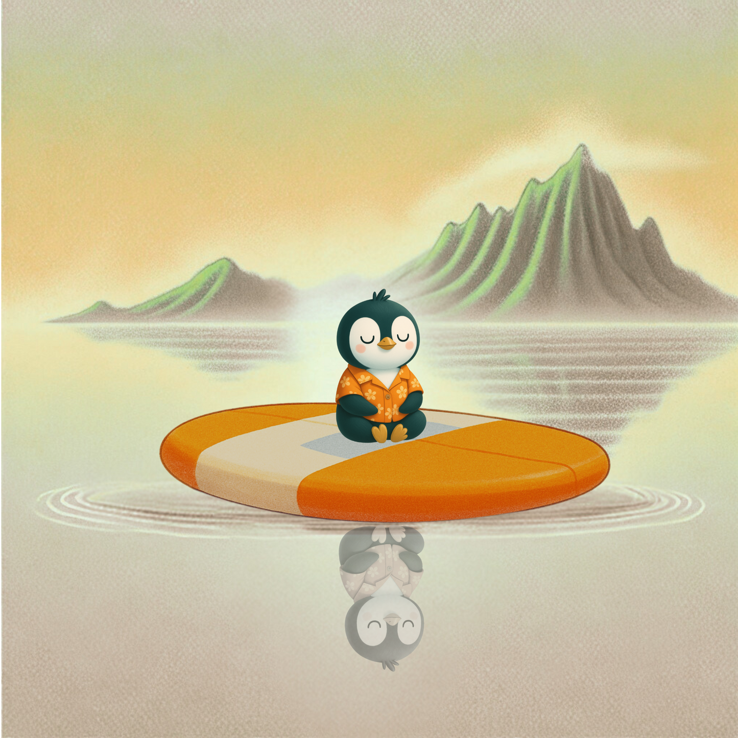 Pensive Penguin: Path to Kauai