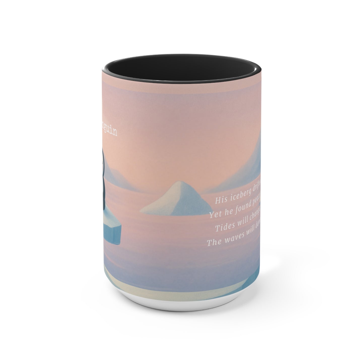 Pensive Penguin Coffee Mug