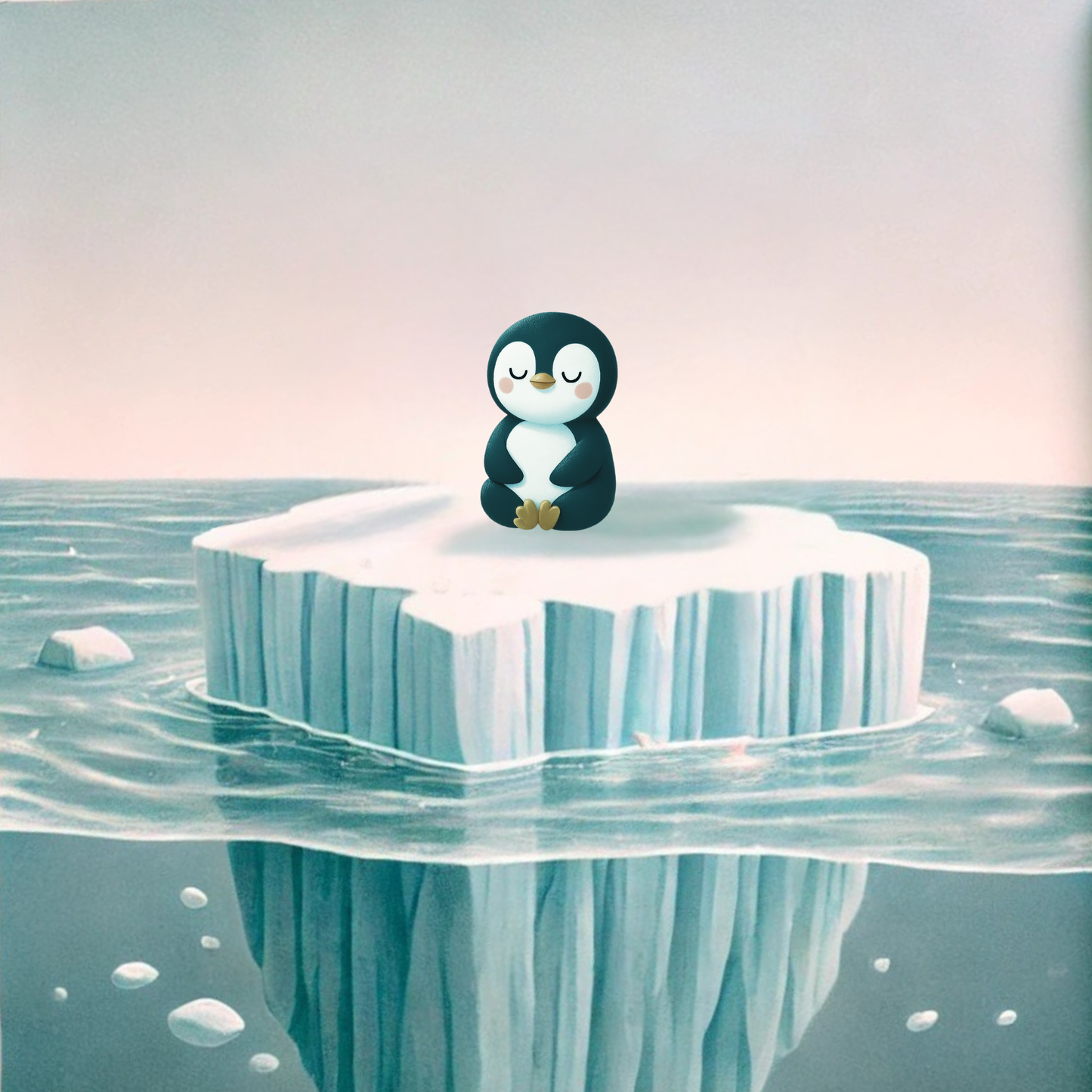 Pensive Penguin: The Floating Path
