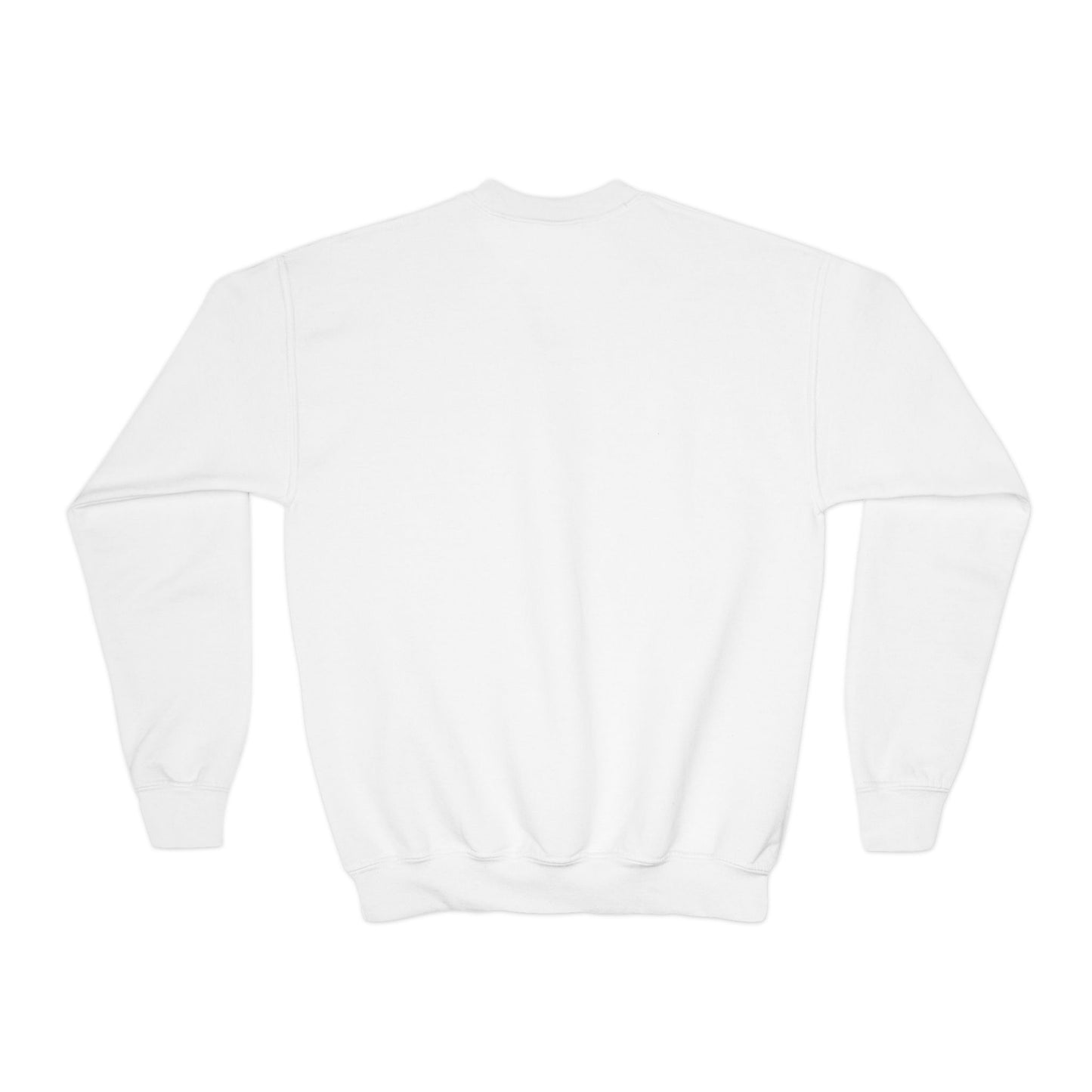 Mindful Day Pensive Penguin Youth Crewneck Sweatshirt, Kids Pullover, Relaxed Fit, Thoughtful Gift, Cozy Apparel for Meditation
