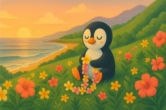 Stringing Stillness - Lei-Making as a Meditative Art with Pensive Penguin