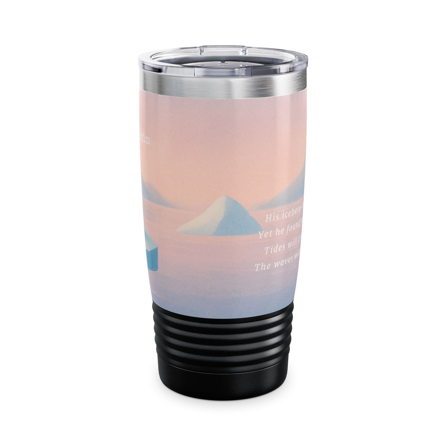 Pensive Penguin Tumbler, 20oz | Travel Mug, Coffee Cup
