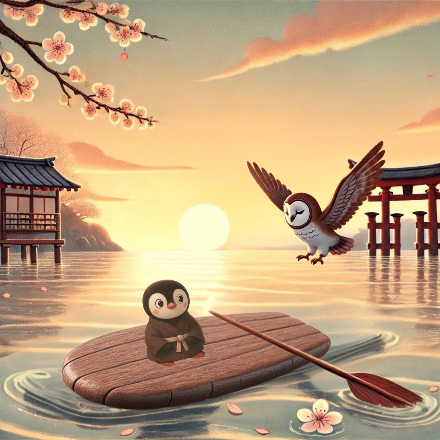 Pensive Penguin: Path to Japan